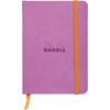 image:imageRhodia Rhodiarama SoftCover Notebook  72 Dots Sheets  4 x 5 12  Sapphire CoverLilac