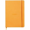 image:imageRhodia Rhodiarama SoftCover Notebook  72 Dots Sheets  4 x 5 12  Sapphire CoverOrange