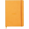 image:imageRhodia Rhodiarama SoftCover Notebook  72 Dots Sheets  4 x 5 12  Sapphire CoverOrange