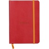 image:imageRhodia Rhodiarama SoftCover Notebook  72 Dots Sheets  4 x 5 12  Sapphire CoverPoppy