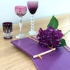 image:imageRhodia Rhodiarama SoftCover Notebook  72 Dots Sheets  4 x 5 12  Sapphire CoverPurple