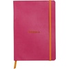 image:imageRhodia Rhodiarama SoftCover Notebook  72 Dots Sheets  4 x 5 12  Sapphire CoverRaspberry