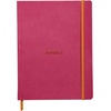 image:imageRhodia Rhodiarama SoftCover Notebook  72 Dots Sheets  4 x 5 12  Sapphire CoverRaspberry