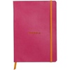image:imageRhodia Rhodiarama SoftCover Notebook  72 Dots Sheets  4 x 5 12  Sapphire CoverRaspberry