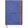 image:imageRhodia Rhodiarama SoftCover Notebook  72 Dots Sheets  4 x 5 12  Sapphire CoverSapphire