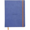 image:imageRhodia Rhodiarama SoftCover Notebook  72 Dots Sheets  4 x 5 12  Sapphire CoverSapphire