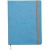 image:imageRhodia Rhodiarama SoftCover Notebook  72 Dots Sheets  4 x 5 12  Sapphire CoverTurquoise