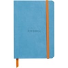 image:imageRhodia Rhodiarama SoftCover Notebook  72 Dots Sheets  4 x 5 12  Sapphire CoverTurquoise