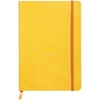 image:imageRhodia Rhodiarama SoftCover Notebook  72 Dots Sheets  4 x 5 12  Sapphire CoverYellow