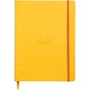 image:imageRhodia Rhodiarama SoftCover Notebook  72 Dots Sheets  4 x 5 12  Sapphire CoverYellow