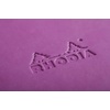 image:imageRhodia Rhodiarama Webnotebook  Lined 96 sheets  5 12 x 8 14  Beige Cover 118745CLilac