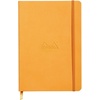 image:imageRhodia Rhodiarama Webnotebook  Lined 96 sheets  5 12 x 8 14  Beige Cover 118745COrange