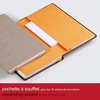 image:imageRhodia Rhodiarama Webnotebook  Lined 96 sheets  5 12 x 8 14  Beige Cover 118745CPoppy