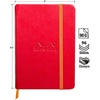 image:imageRhodia Rhodiarama Webnotebook  Lined 96 sheets  5 12 x 8 14  Beige Cover 118745CPoppy