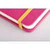 image:imageRhodia Rhodiarama Webnotebook  Lined 96 sheets  5 12 x 8 14  Beige Cover 118745CRaspberry