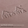 image:imageRhodia Rhodiarama Webnotebook  Lined 96 sheets  5 12 x 8 14  Beige Cover 118745CTaupe