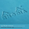 image:imageRhodia Rhodiarama Webnotebook  Lined 96 sheets  5 12 x 8 14  Beige Cover 118745CTurquoise