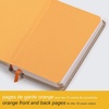 image:imageRhodia Rhodiarama Webnotebook  Lined 96 sheets  5 12 x 8 14  Beige Cover 118745CYellow
