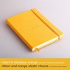 image:imageRhodia Rhodiarama Webnotebook  Lined 96 sheets  5 12 x 8 14  Beige Cover 118745CYellow
