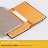 image:imageRhodia Rhodiarama Webnotebook  Lined 96 sheets  5 12 x 8 14  Beige Cover 118745CYellow