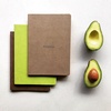image:imageRhodia Sewn Spine Notebook A5 Dot  TangerineAnise Green