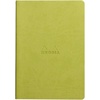 image:imageRhodia Sewn Spine Notebook A5 Dot  TangerineAnise Green
