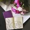 image:imageRhodia Sewn Spine Notebook A5 Dot  TangerinePurple
