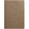 image:imageRhodia Sewn Spine Notebook A5 Dot  TangerineTaupe