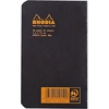 image:imageRhodia Slim Staplebound Notebooks  Graph 48 sheets  3 x 4 34 in  Black coverBlack