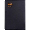 image:imageRhodia Slim Staplebound Notebooks  Graph 48 sheets  3 x 4 34 in  Black coverBlack