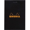 image:imageRhodia Staplebound Notepads  Graph 80 sheets  3 x 4 in  Orange coverBlack