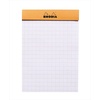 image:imageRhodia Staplebound Notepads  Graph 80 sheets  3 x 4 in  Orange coverorange or black you choose
