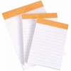 image:imageRhodia Staplebound Notepads  Lined 80 sheets  2 x 3 in  Orange cover