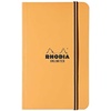 image:imageRhodia Unlimited Pocket Notebook Display  Lined 60 sheets  3 12 x 5 12  OrangeBlack Covers