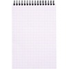 image:imageRhodia Wirebound Black Notepads graph  4 in x 6 in Pack of 3