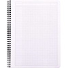 image:imageRhodia Wirebound Notebook 88 X1175 Inches Black Grid SatinOrange