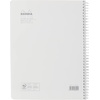 image:imageRhodia Wirebound Notebook 88 X1175 Inches Black Grid SatinWhite