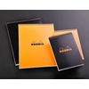 image:imageRhodia Wirebound Notepad A4 Lined  BlackBlack