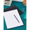 image:imageRhodia Wirebound Notepad A4 Lined  BlackBlack