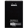image:imageRhodia Wirebound Notepad A4 Lined  BlackBlack