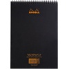 image:imageRhodia Wirebound Notepad A4 Lined  BlackBlack