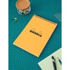 image:imageRhodia Wirebound Notepad A4 Lined  BlackOrange