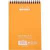 image:imageRhodia Wirebound Notepad A4 Lined  BlackOrange