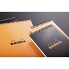 image:imageRhodia Wirebound Pad  A4 825 x 1175 inches  Grid Orange Pack of 3