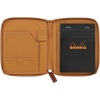 image:imageRhodia cf13roca Notepad Round Zip Case No 13 Grid Ruled Camelcamel