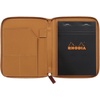 image:imageRhodia cf13roca Notepad Round Zip Case No 13 Grid Ruled Camelcamel