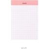image:imageRodia Colors No 11 A7 Notepad Set of 3 80 Sheets 02 inch 5 mm Ruled Water Repellent Cover Perforation Pink Rhodia Colors cf11302Pink