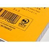 image:imageRodia cf38200 Notepad No 14 A3 165 x 125 inches 42 x 318 cm 80 Sheets Square Ruled Water Repellent Cover Perforated PEFC Certified Block Rodia OrangeBlack