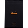 image:imageRodia cf38200 Notepad No 14 A3 165 x 125 inches 42 x 318 cm 80 Sheets Square Ruled Water Repellent Cover Perforated PEFC Certified Block Rodia OrangeBlack