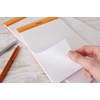image:imageRodia cf38200 Notepad No 14 A3 165 x 125 inches 42 x 318 cm 80 Sheets Square Ruled Water Repellent Cover Perforated PEFC Certified Block Rodia Orangeorange